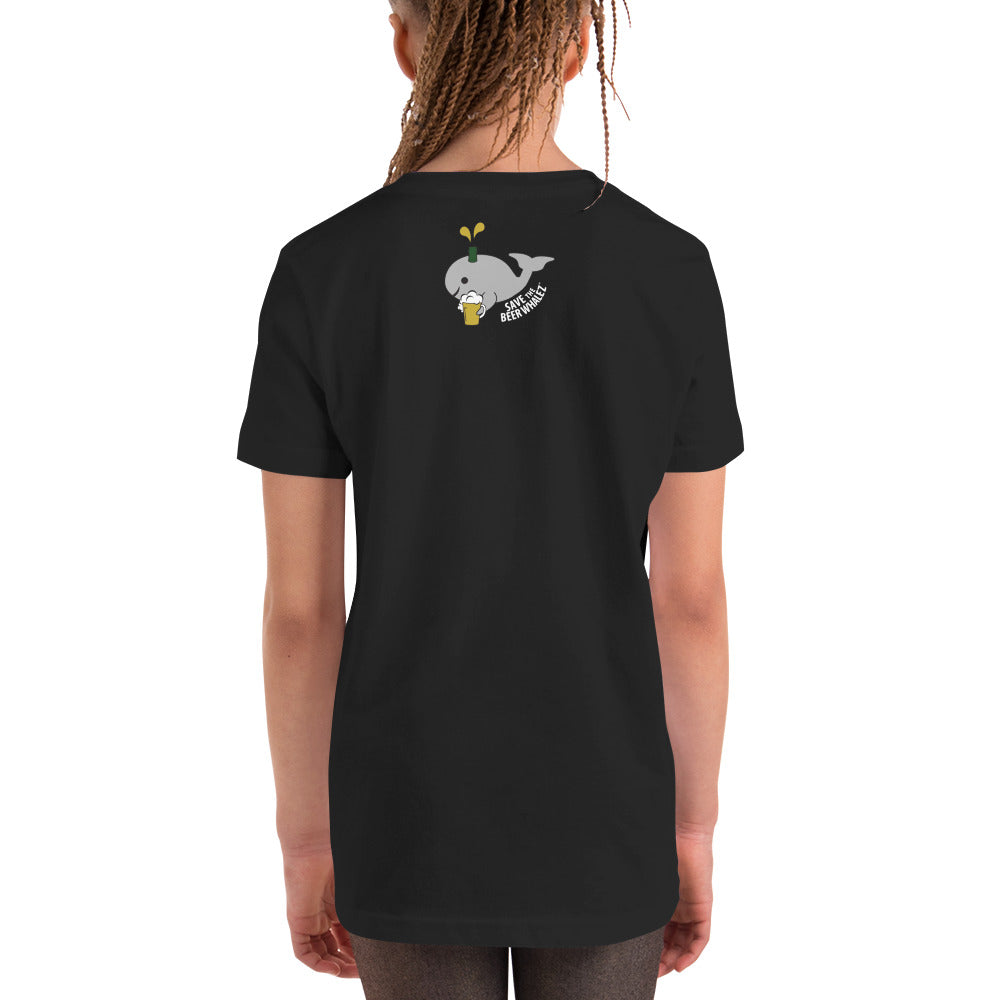 Save the Beer Whalez Youth Short Sleeve T-Shirt