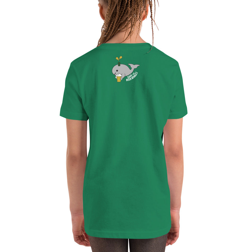 Save the Beer Whalez Youth Short Sleeve T-Shirt