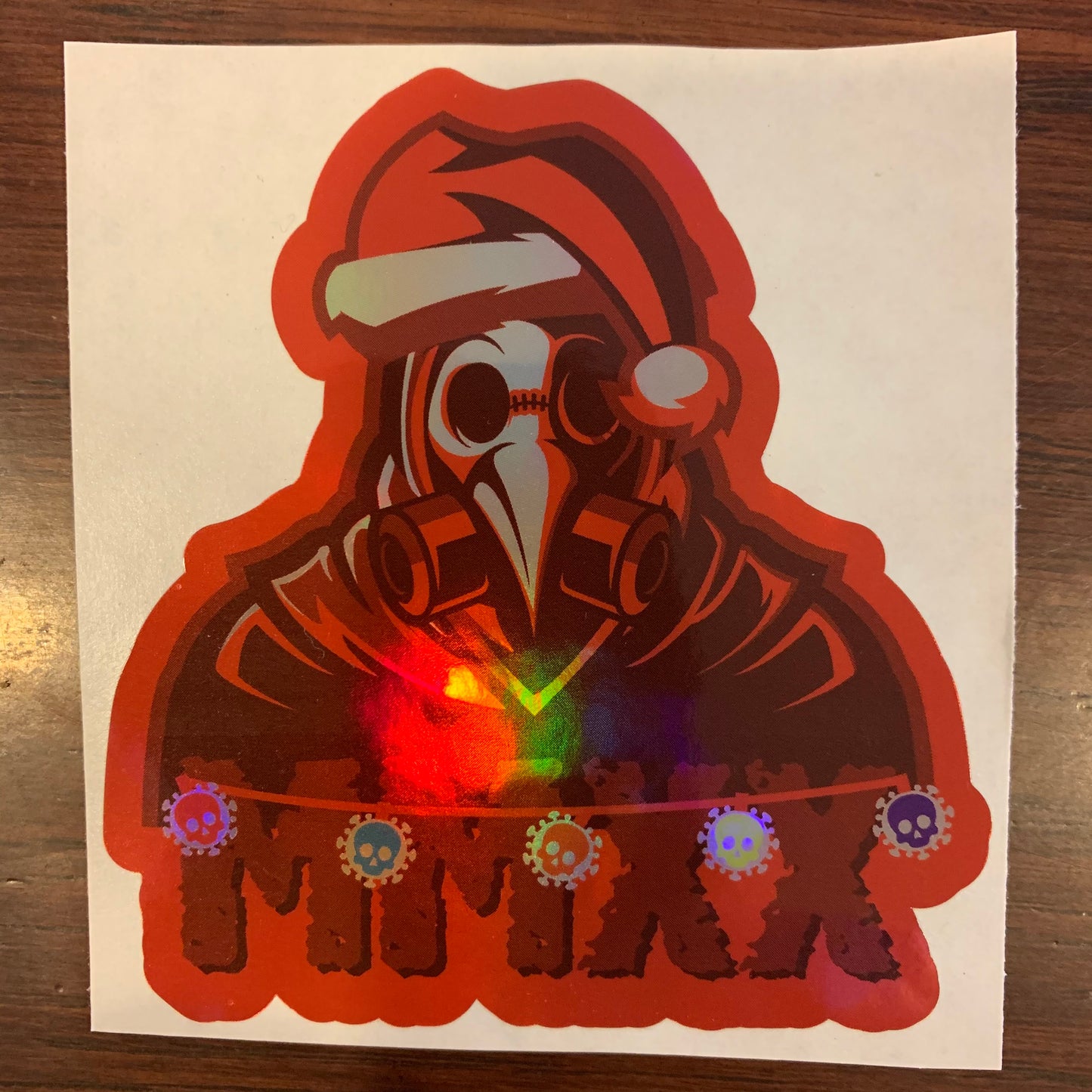 MMXX XMAS Plague Doctor Stickers