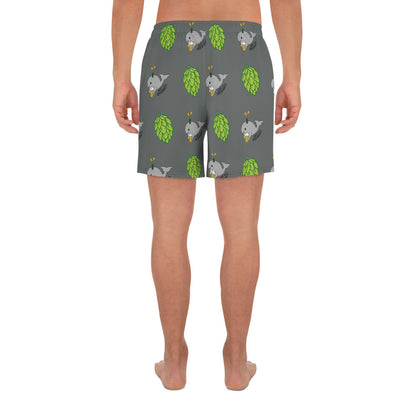 Save The Beer Whalez Men's Athletic Long Shorts