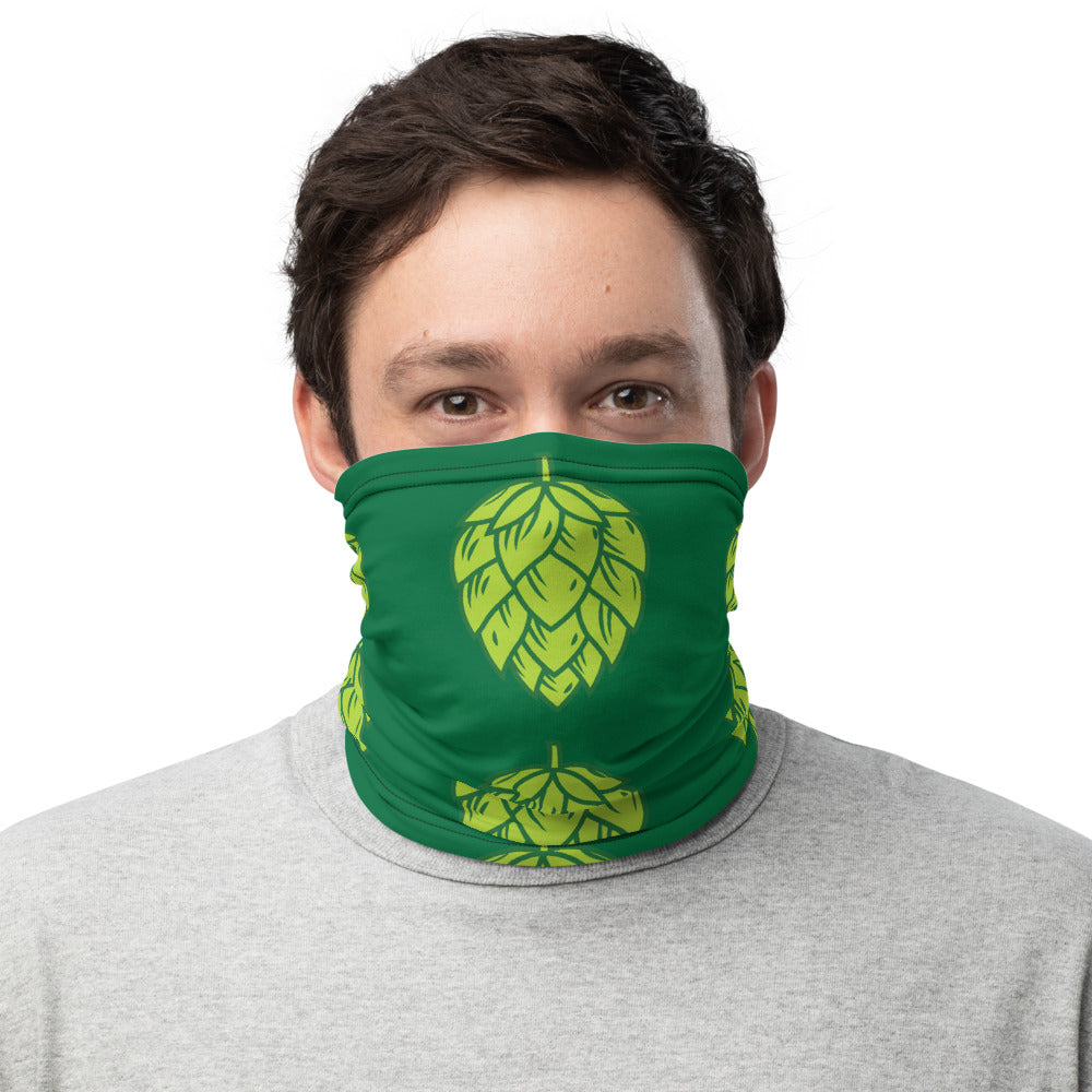 Save the Beer Whalez Hop Neck Gaiter - Green