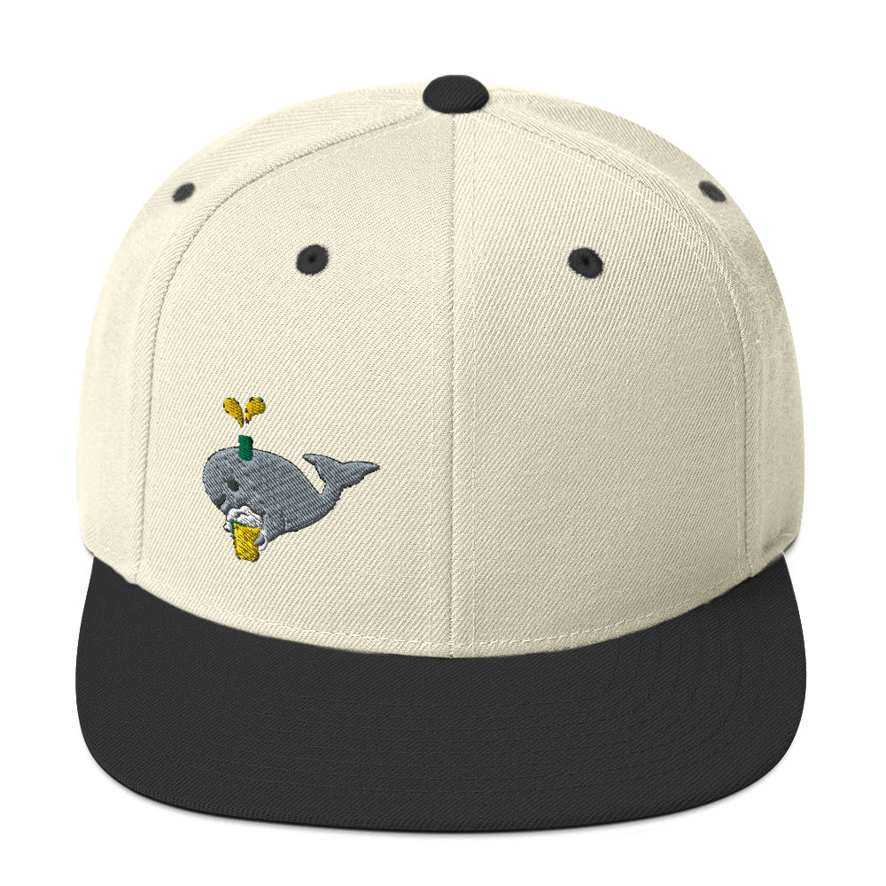 Save the Beer Whalez Snapback Hat