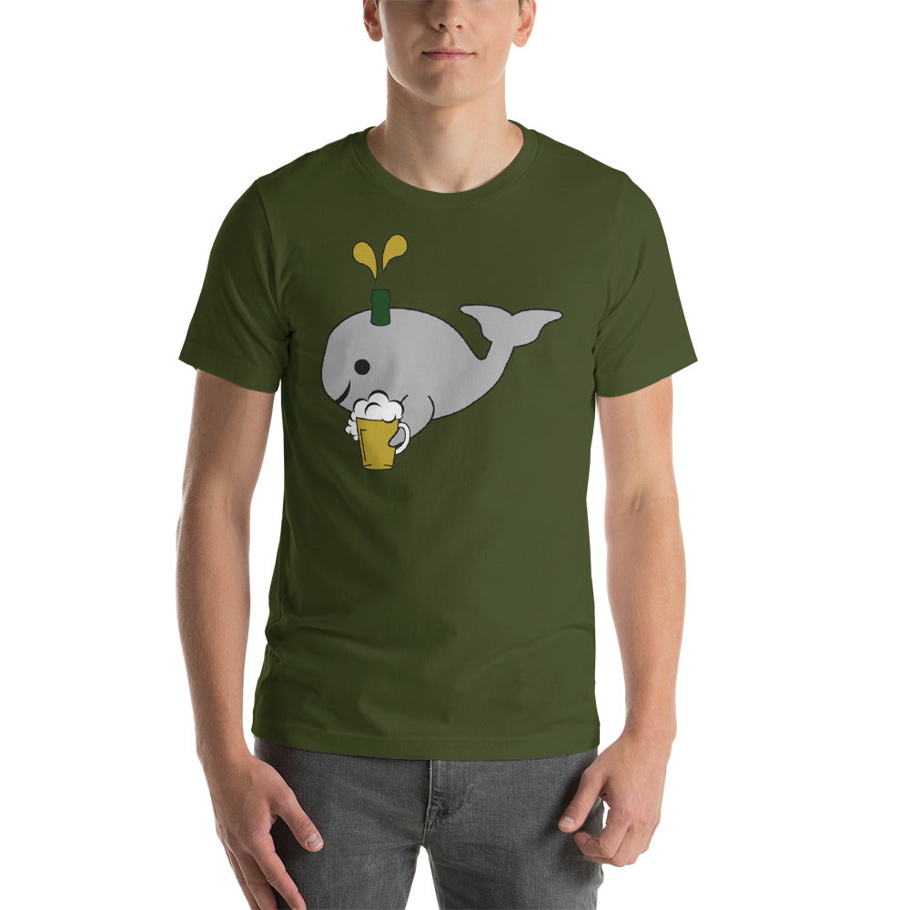 Save the Beer Whalez Logo Short-Sleeve Unisex T-Shirts