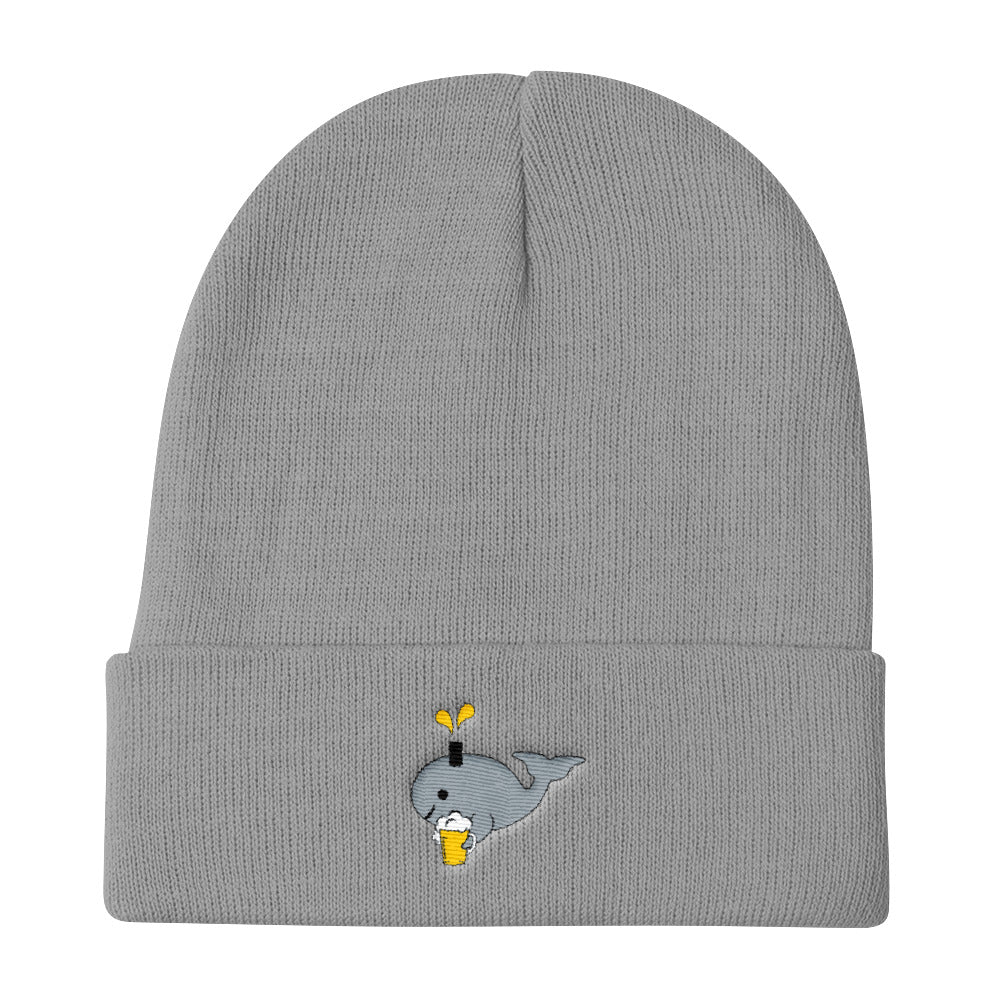 Save the Beer Whalez Knit Beanie