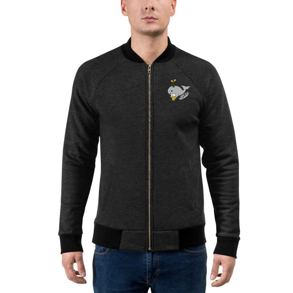 Save the Beer Whalez Bomber Jacket