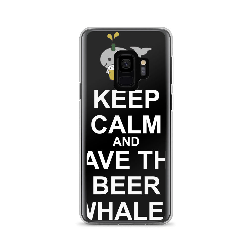 Keep Calm and Save the Beer Whalez Samsung Case