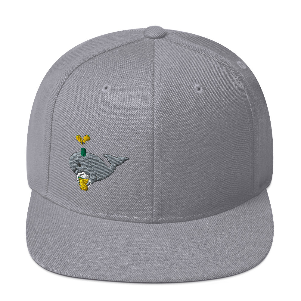 Save the Beer Whalez Snapback Hat