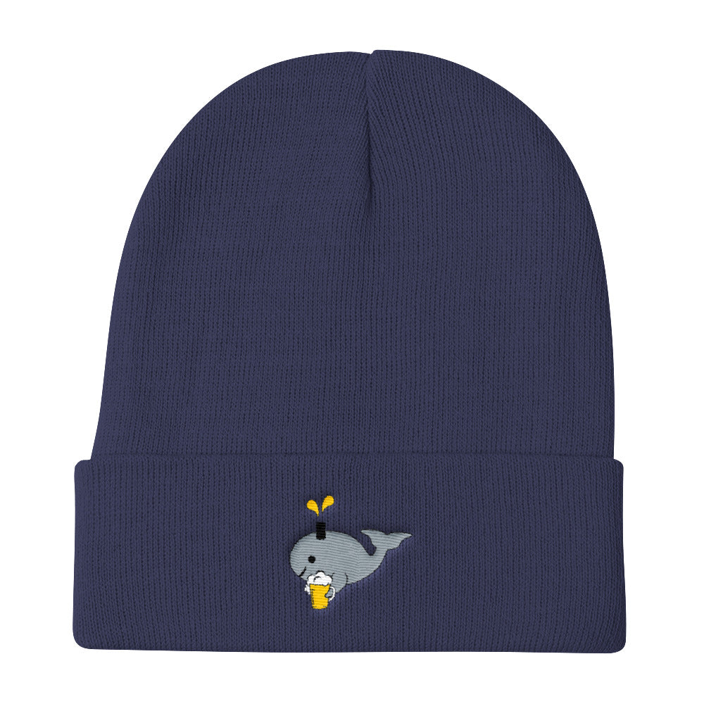 Save the Beer Whalez Knit Beanie