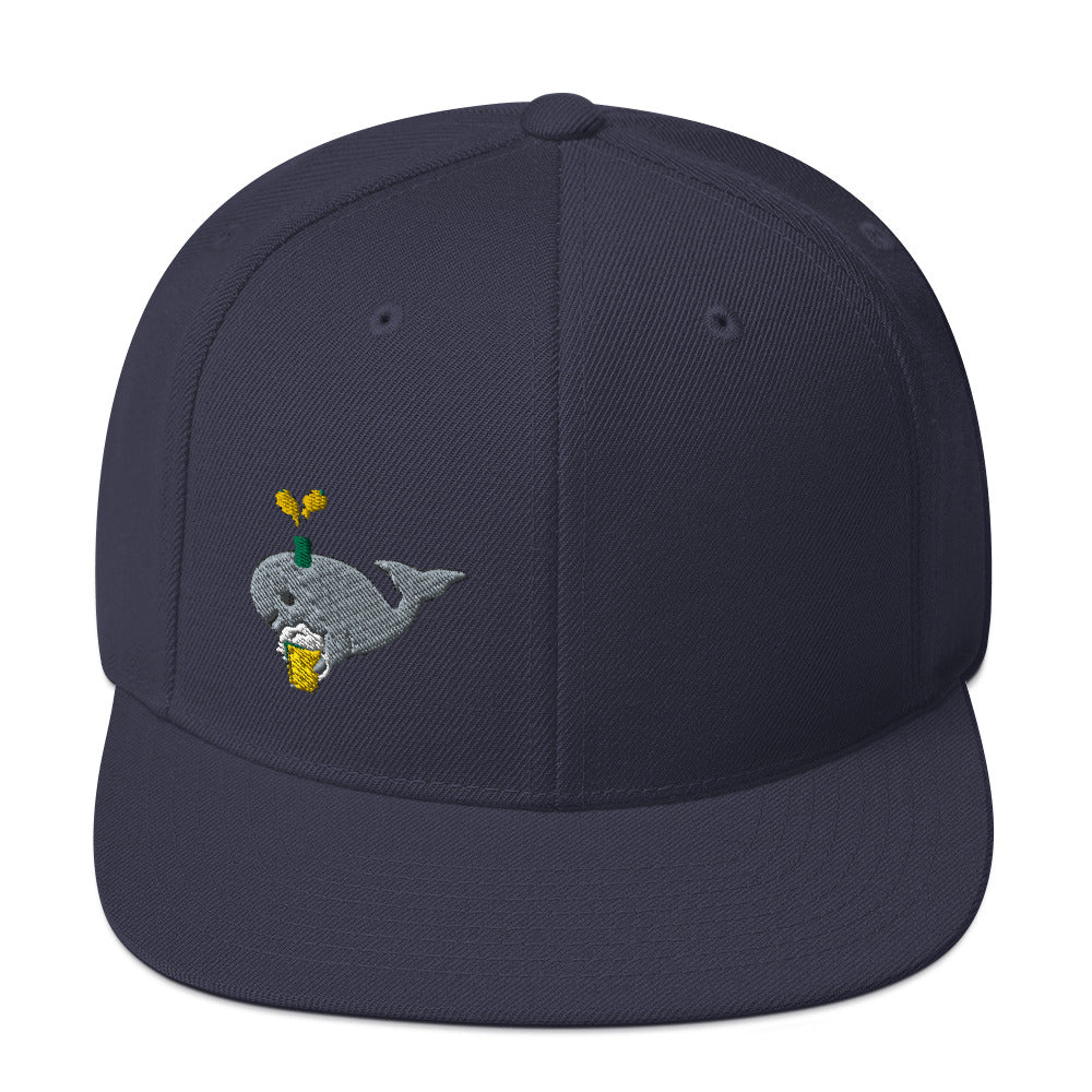 Save the Beer Whalez Snapback Hat