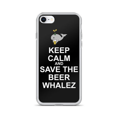 Keep Calm and Save the Beer Whalez iPhone Case