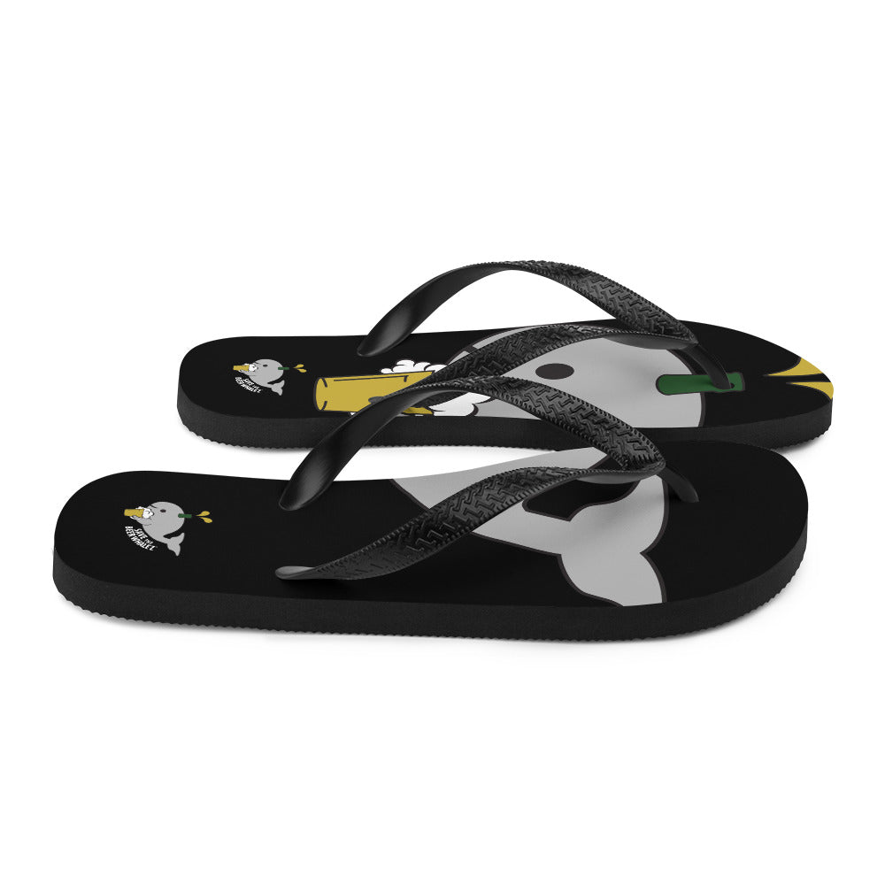 Save the Beer Whalez Flip-Flops