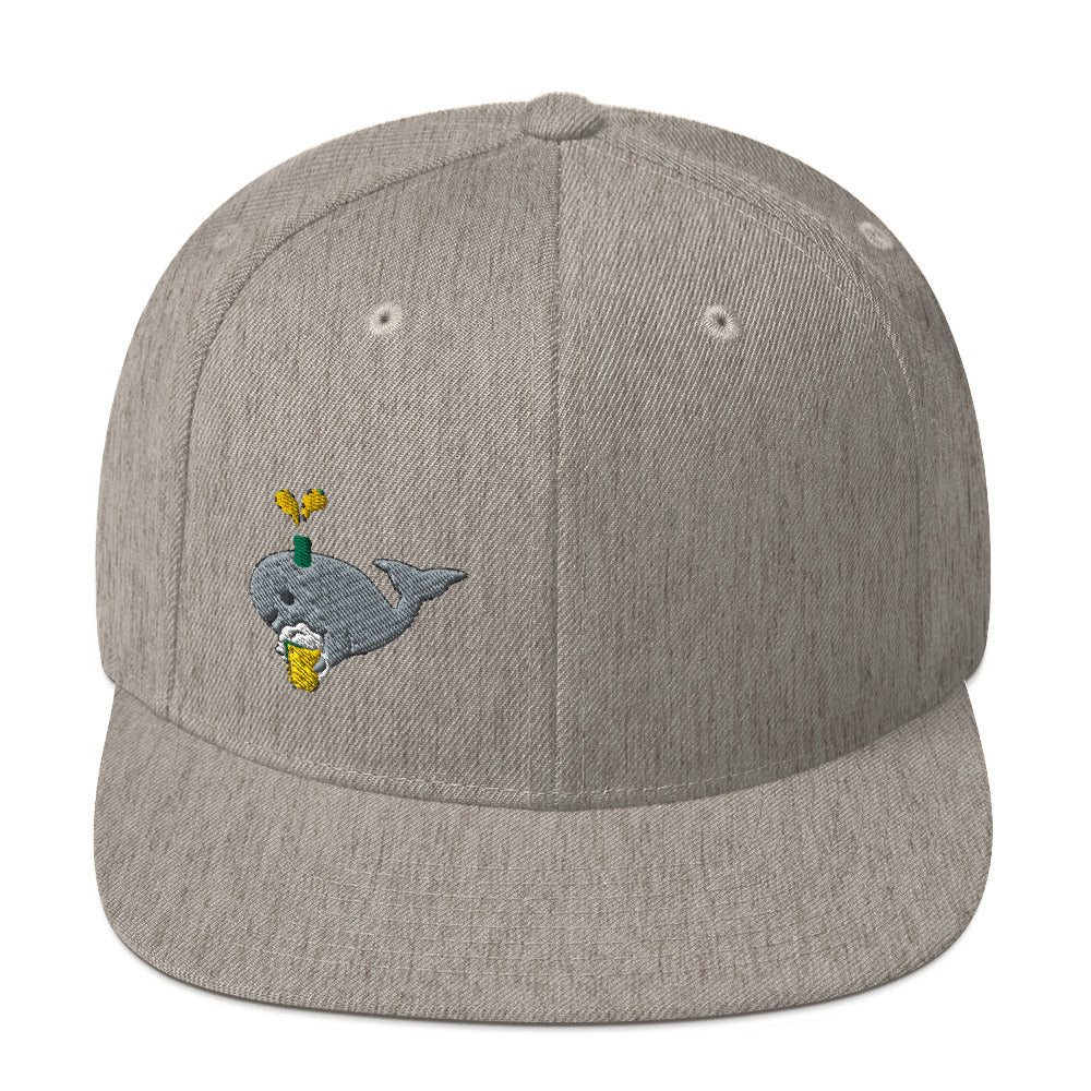 Save the Beer Whalez Snapback Hat