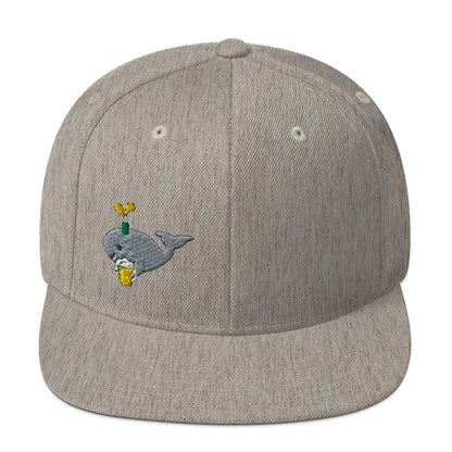 Save the Beer Whalez Snapback Hat