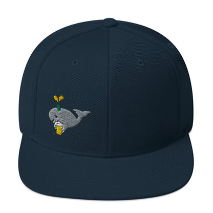 Save the Beer Whalez Snapback Hat