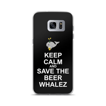 Keep Calm and Save the Beer Whalez Samsung Case