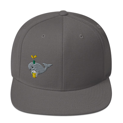 Save the Beer Whalez Snapback Hat