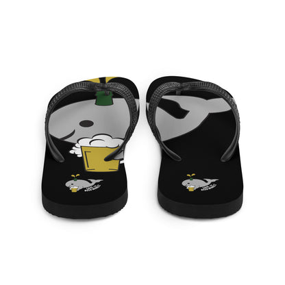 Save the Beer Whalez Flip-Flops