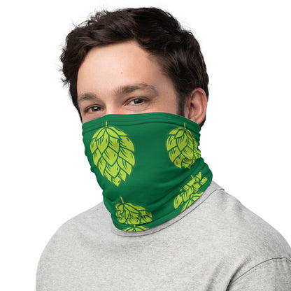 Save the Beer Whalez Hop Neck Gaiter - Green