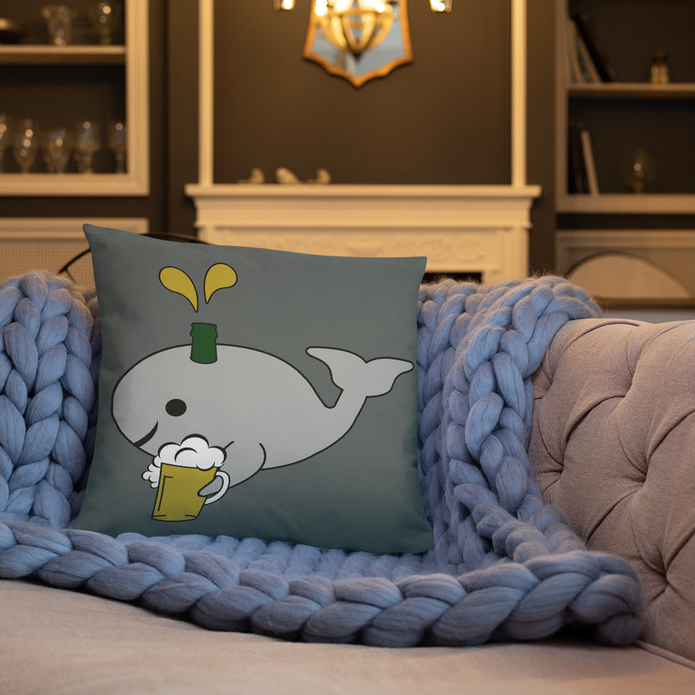 Save the Beer Whalez Pillows